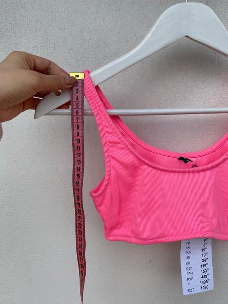 Neónový podprsenkový top, sinsay,xs