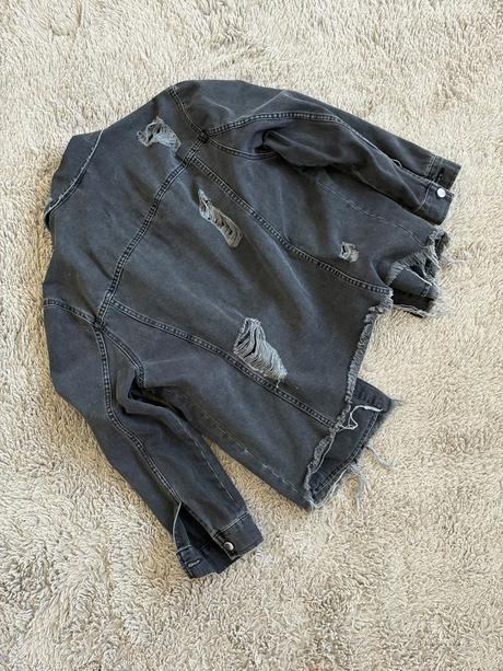 Zara riflova bunda, h&m,40