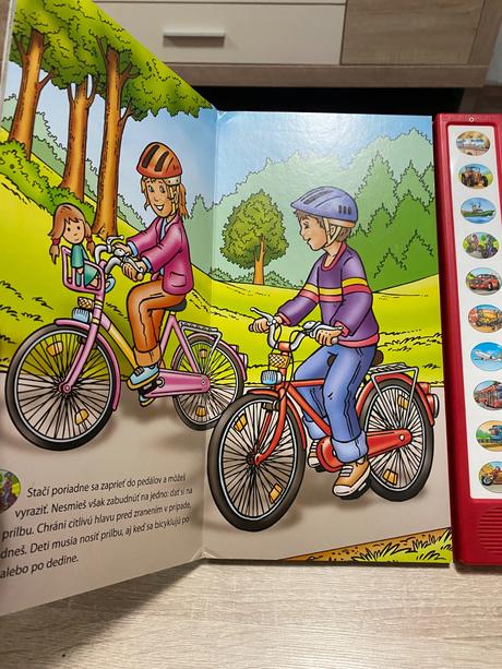 Dopravné prostriedky moja zvuková knižka leporelo,