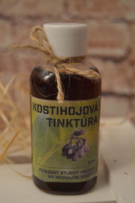 Prírodné bylinné tinktúry  13 druhov, 