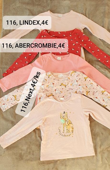 Dievčenské tričká, next,116