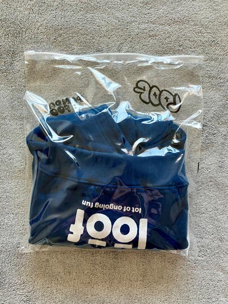 Mikina s nápisom loof zn. loowfat, 92