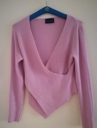 West one ružový zavinovací top vel. m, m