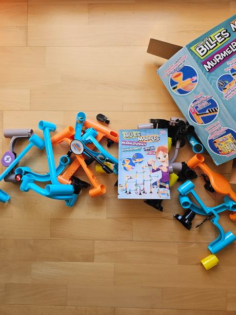 Skladačka - dráha pre guličky ako nová, 