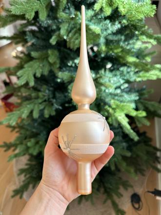 Špic na vianočný stromček,