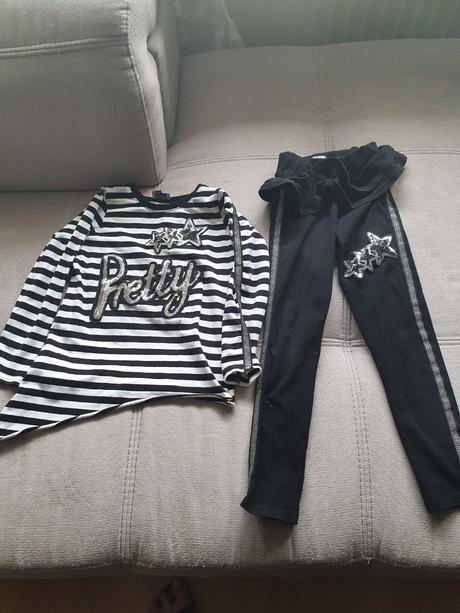 Predám komplet tunika + legíny veľ. 110/116, 110