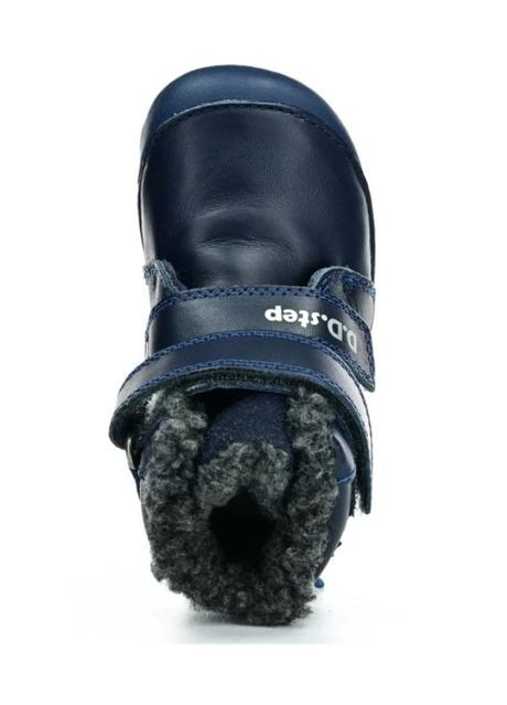 D.d.step - zimná obuv 070 royal blue s dinosaurom, d.d.step,20 / 21 / 22