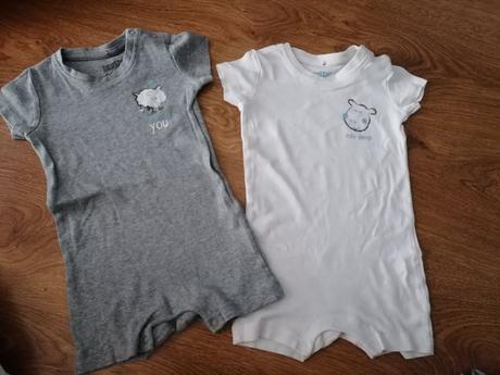 Letny overal opalovacky / pyžamo, 68