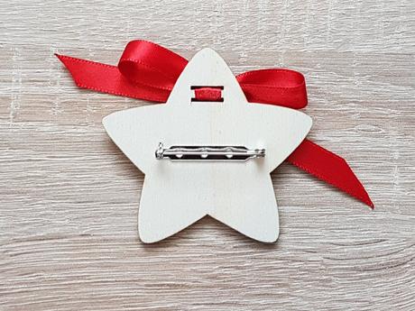 Brošňa na kočík s menom a dátumom narodenia, 