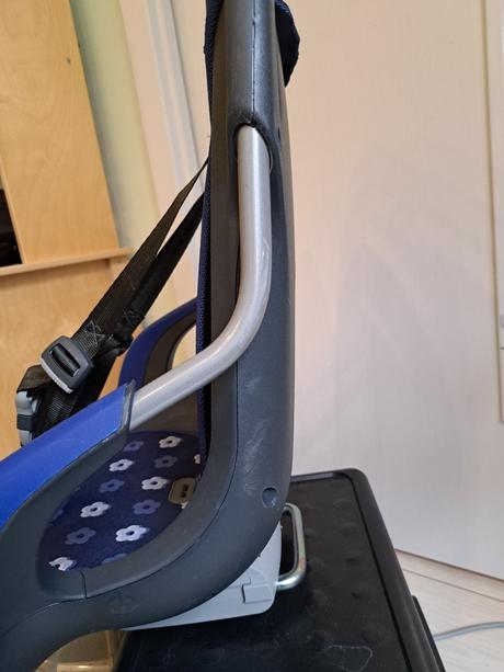 Qibbel sedačka na bicykel zadná čierna q100+2x uch,