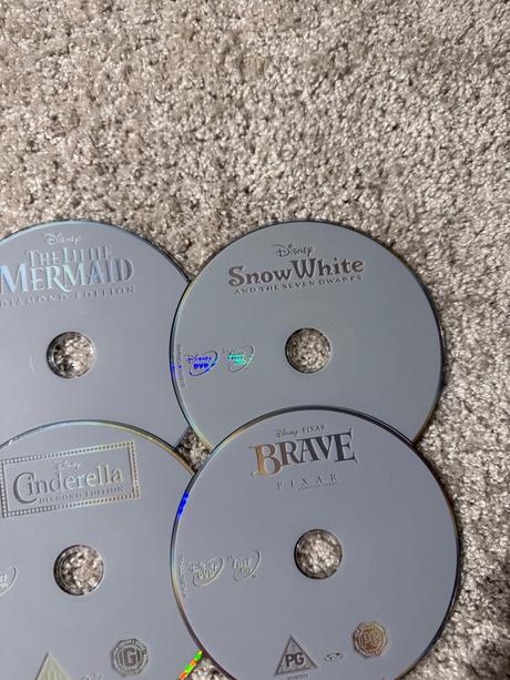 Dvd disney princezné,