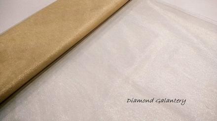 Tyl s leskom - zlatá, 