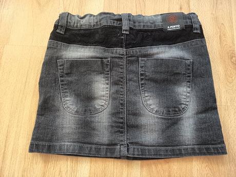 Džínsové sukničky 6-8 rokov, denim,128