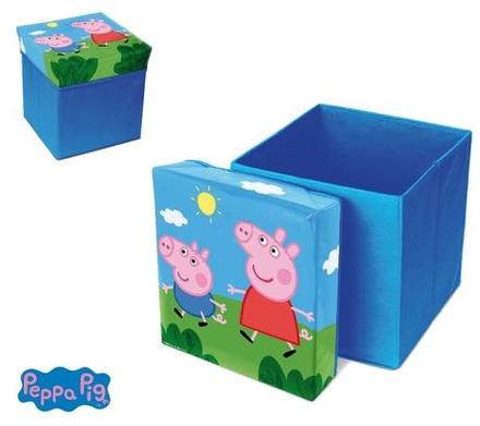 Taburet s úložným priestorom peppa pig eli 2488, 