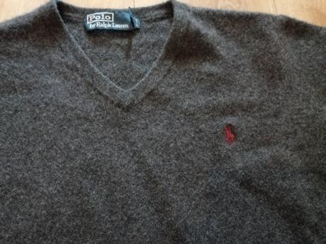 Sivý sveter ralph lauren, ralph lauren,l