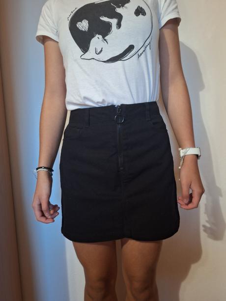 Riflova sukňa xs, terranova,xs