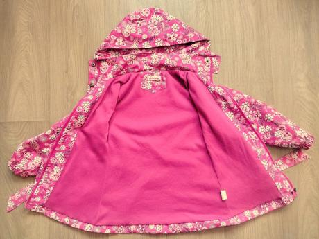 Zateplená bunda do dažďa, 128