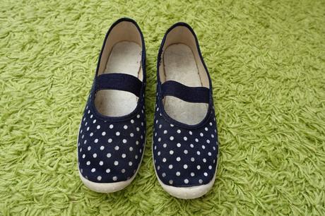 Papučky bodkované, roháčan,37