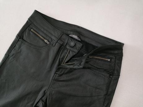 Nohavice v koženom vzhľade, c&a,s