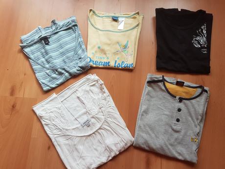 Dámske tričká-cena spolu, l