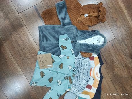 Chlapčenské oblečenie veľ.68cm, h&m,68