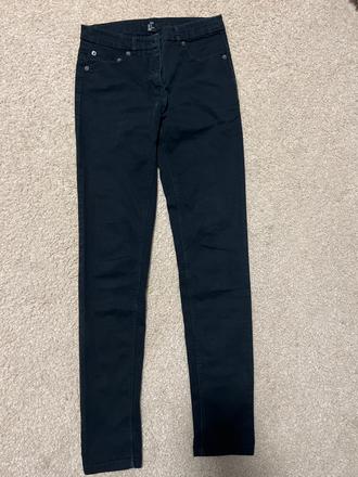 H&m cierne strecove rifle, h&m,34