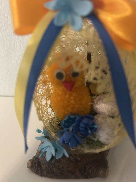 Veľkonočné dekorácie na dreve- cena spolu, 