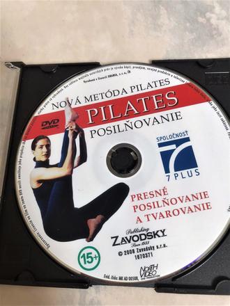 Dvd pilates 2 ks,