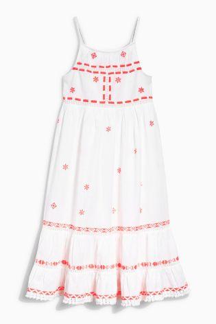 Letné maxi šaty next, next,104 / 110