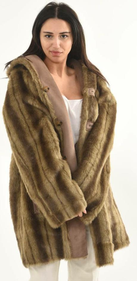 Luxusný obojstranný kabát original by dennis basso, m