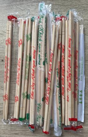 Bambusové paličky za 50centov, 