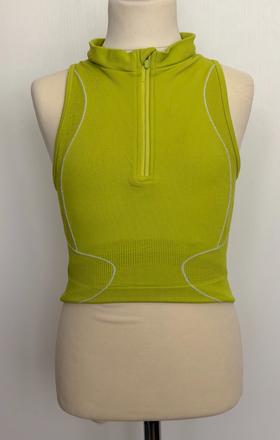 4f bezšvíkový športový crop top - podprsenka, xs