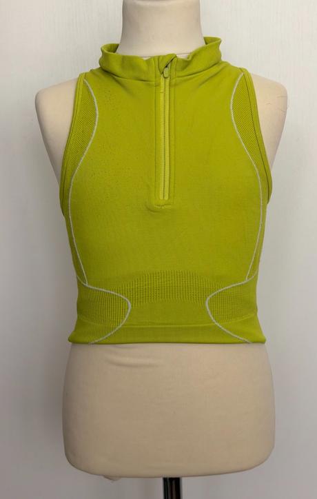 4f bezšvíkový športový crop top - podprsenka, xs