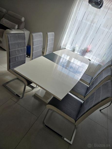 Jedálensky stôl rozkladací 140x80,180x80, 