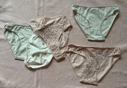 5x nové bavlnené nohavičky, hana, l/xl, l