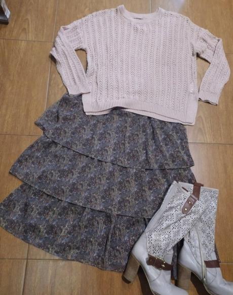 Volanikova suknička, mohito,40