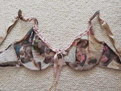 Sexi romantická podprsenka 80 d, 80d