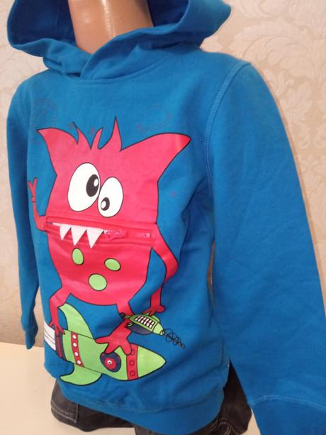 Chlapčenská mikina s potlačou veľk.122, kiki&koko,122