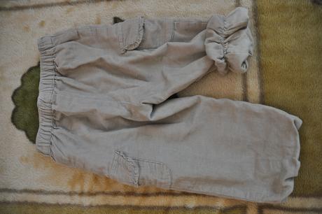 Menčestrové nohavice tout compte fait, 80