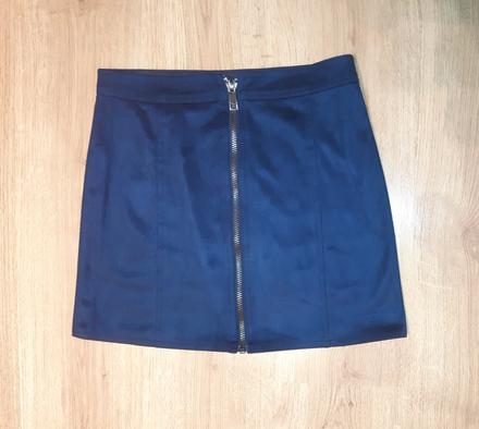 Sukňa z imitácie semišu, m