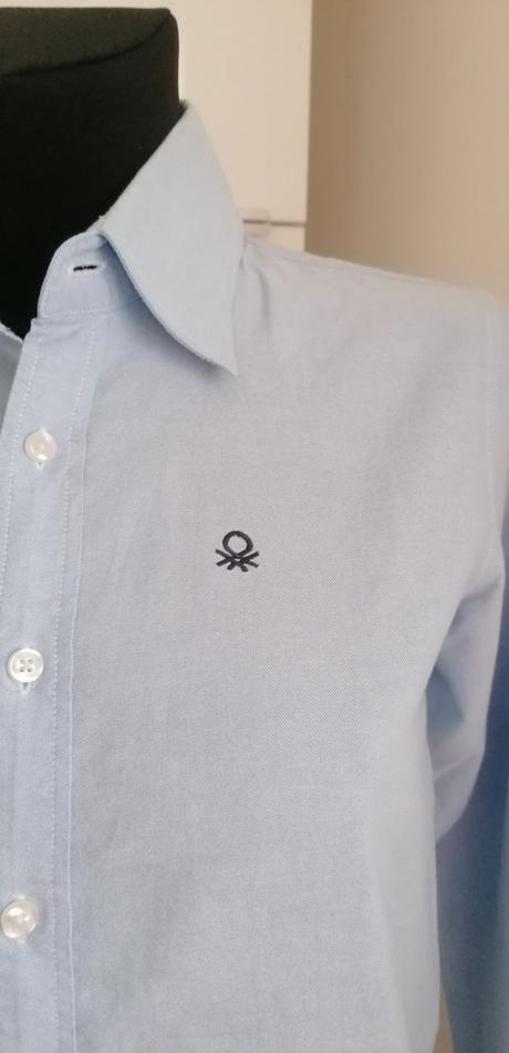 Košeľa svetlomodrá, benetton,s