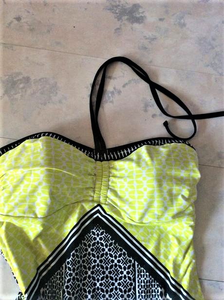 Luxusné tankini s kosticami na boku, marks & spencer,l