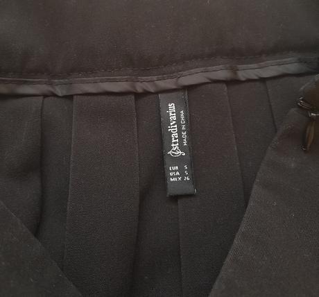 Skladaná sukňa stradivarius, stradivarius,s