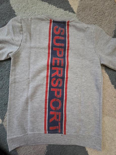 Hebká tenká mikina 134, 134