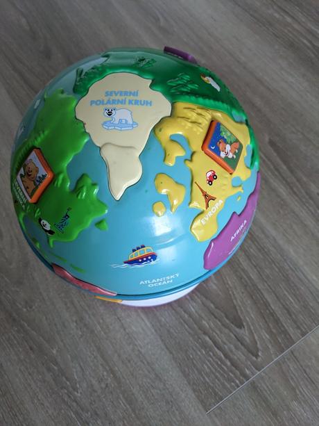 Fisher price hovoriaci glóbus, 