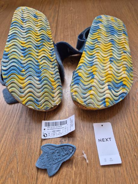 Next celokožené sandále dino uk 13/eu 32, next,32