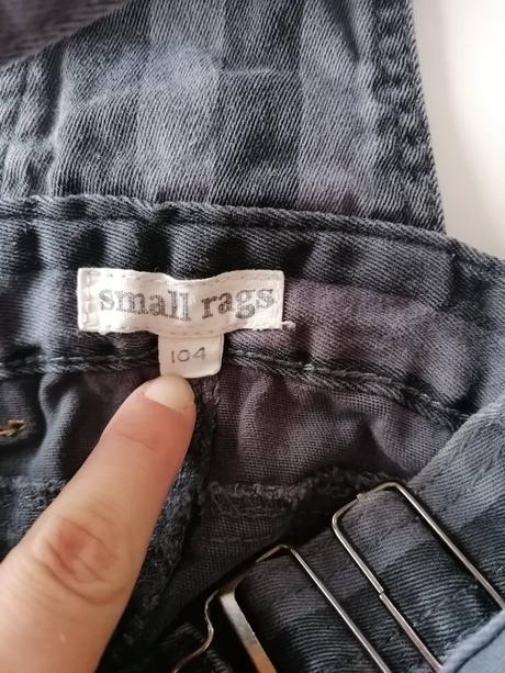 Riflová sukňa small rags, 104