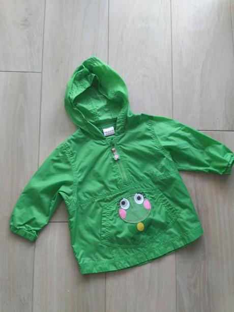 Tenká prechodná bundička so žabkou, next,86