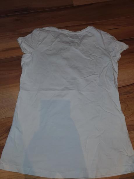 Tričko biele basic 146-152, 146