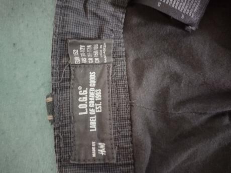 Zateplené nohavice, h&m,152